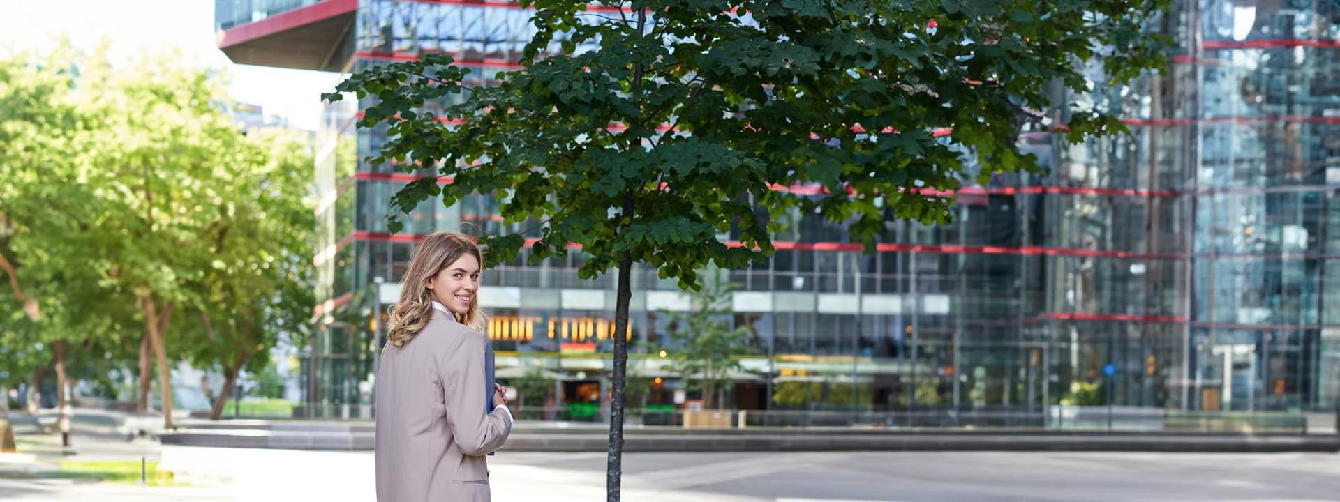 Professionelle Lobby unseres Business Centers für Ihren Standort